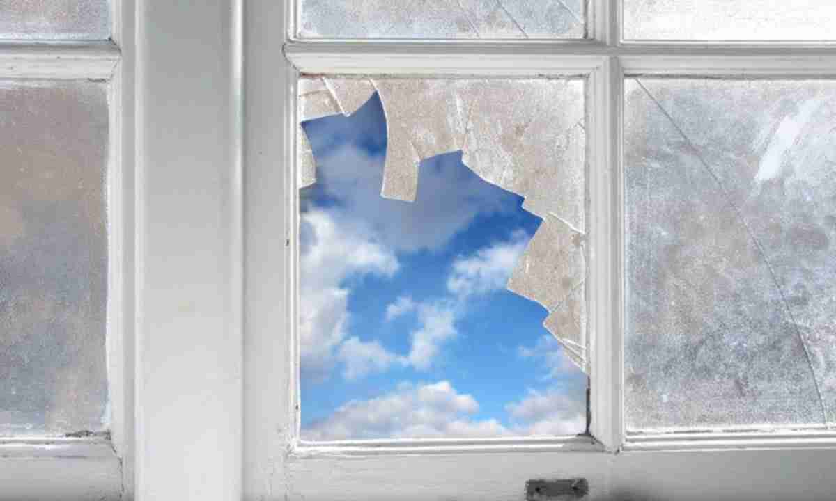 Что делать, если повредилось окно