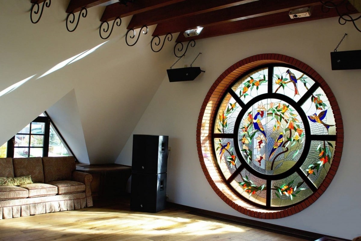 Круглые окна