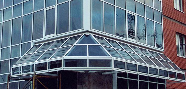 Алюминиевые окна 