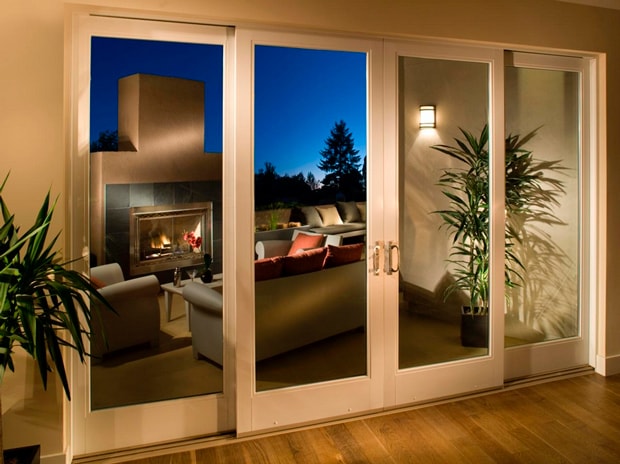 Пример дверей ПВХ