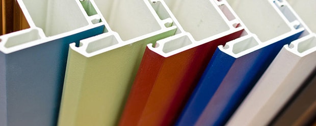 Цветные пластиковые окна