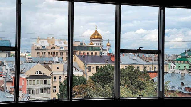 Вид на старый город 