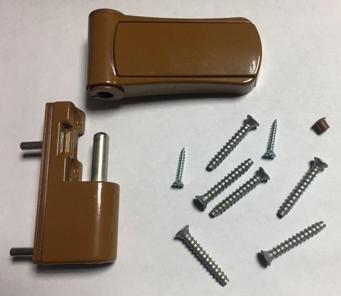 Види петель на пластикові двері