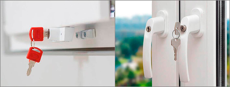 Дитячий замок на вікно