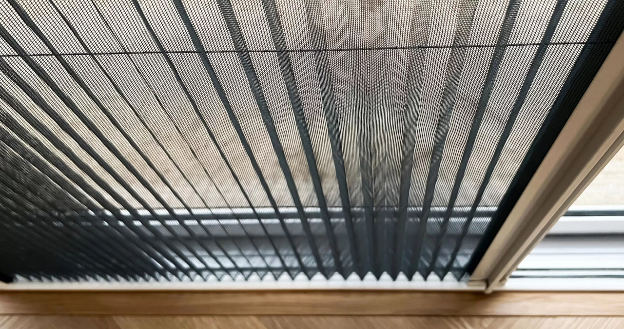 Москитная сетка "Плиссе"